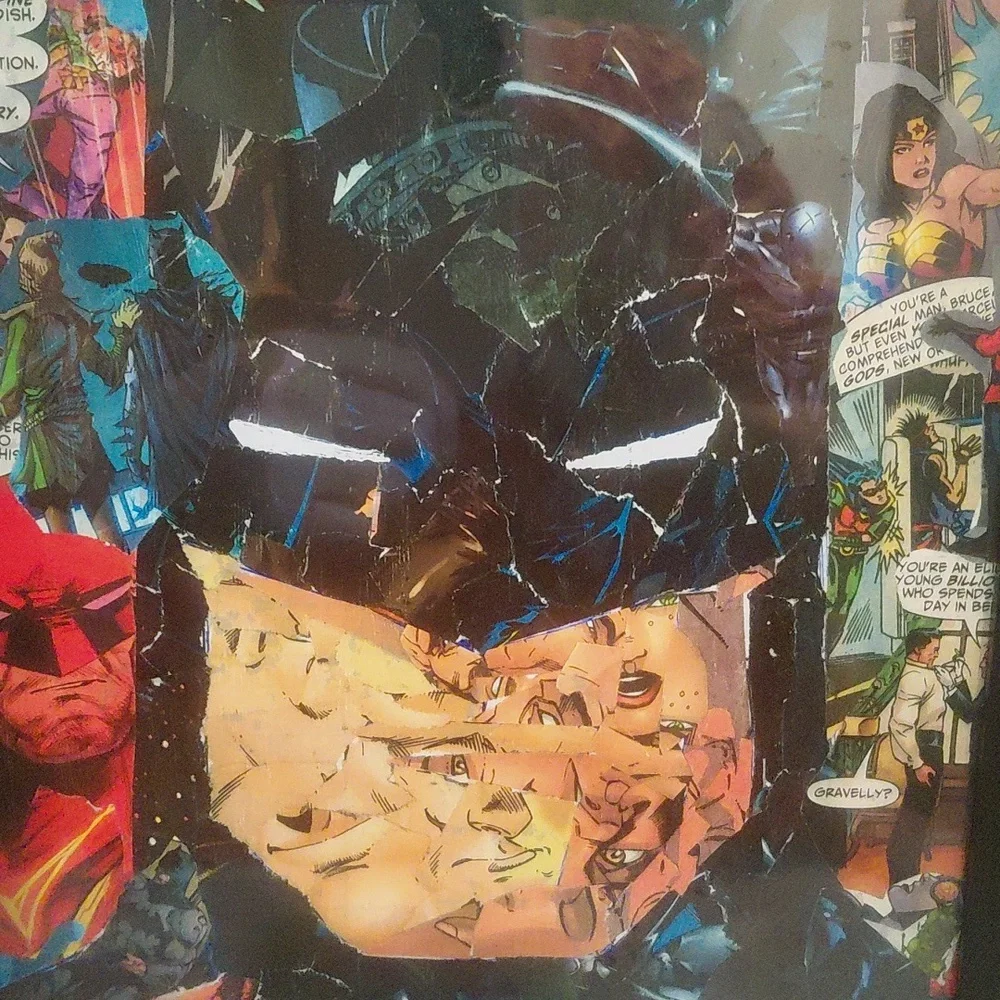 Batman comic wall